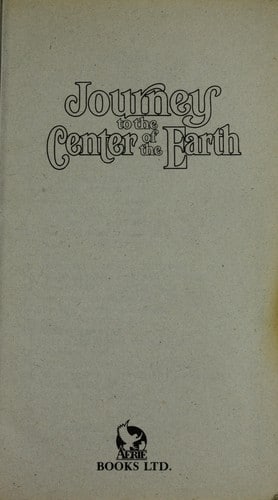 Journey to the Center of the Earth book cover by Jules Verne – adventure into the planet’s unknown depths